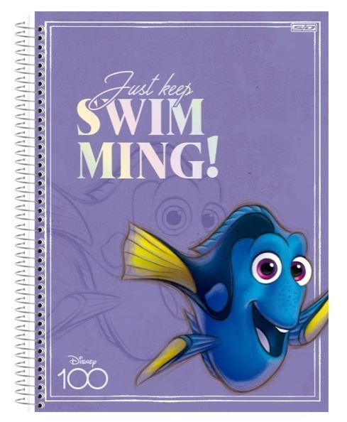 CADERNO 1X1 C.D. DISNEY 